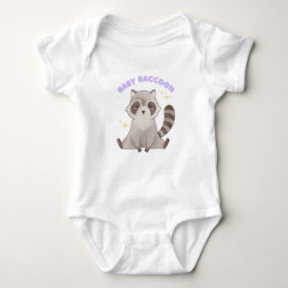 Body Para Bebê Baby Raccoon – Cute Woodland Animal