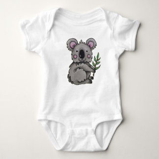 Body Para Bebê Baby romper koala design