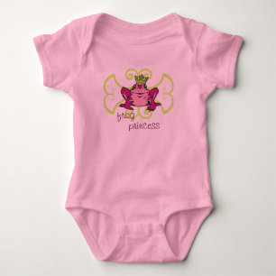 Body Para Bebê Baby Sapo Princess
