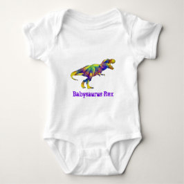 Body Para Bebê Baby saurus Funny Running T Rex Dinossaur Art