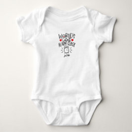 Body Para Bebê Baby Saying Newborn: World cutest Alarm Clock