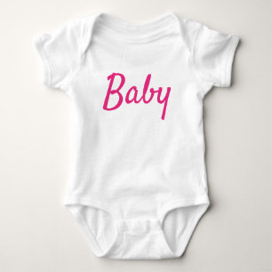 Body Para Bebê Baby Script