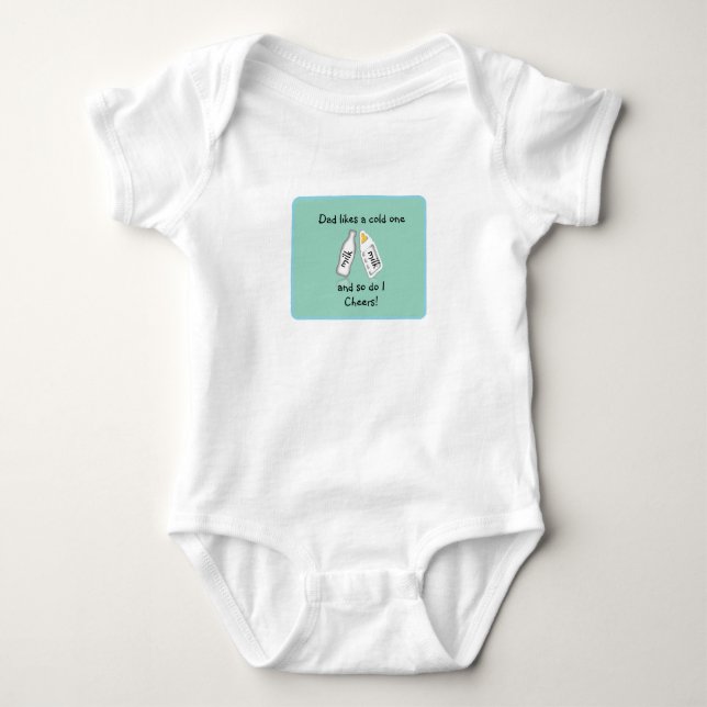 Body Para Bebê Baby T-Shirt (Frente)