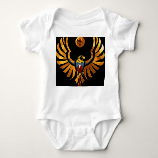 Body Para Bebê "Baby T-Shirt with Crystal Eagle Design"