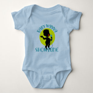Body Para Bebê Baby Wanna Showtune (Menino)