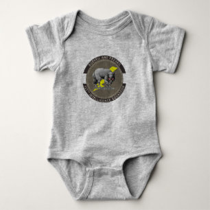 Body Para Bebê Baby Wolf Morale Onsie