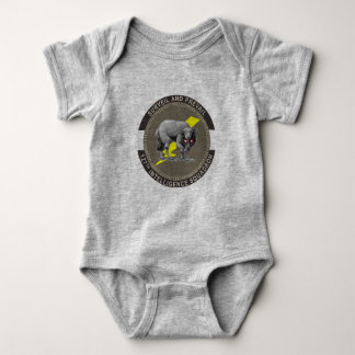 Body Para Bebê Baby Wolf Morale Onsie