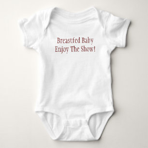 Body Para Bebê BabyEnjoy criado ao peito a mostra!