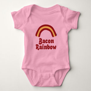 Body Para Bebê Bacon Rainbow Baby Clothes