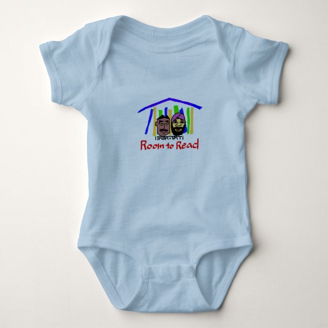 Body Para Bebê Baga & Vati Babies for Room to Read (Frente)