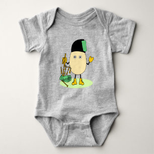Body Para Bebê Bagpipe Egghead