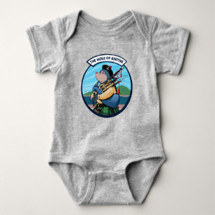 Body Para Bebê Bagpipe Escocês Fazendo Mole De Banda De Kintyre P