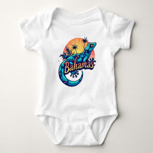 Body Para Bebê Bahamas Gecko Caribe