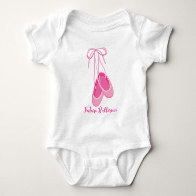 Body Para Bebê Bailarina Bebê  (Frente)