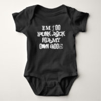 Balancim de punk do bebê