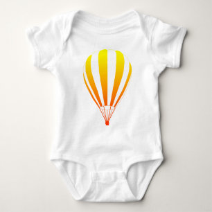 Body Para Bebê balão de ar quente desvanecido