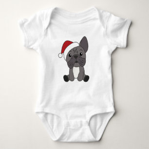 Body Para Bebê Balão de Natal Francês - Animais de inverno para n