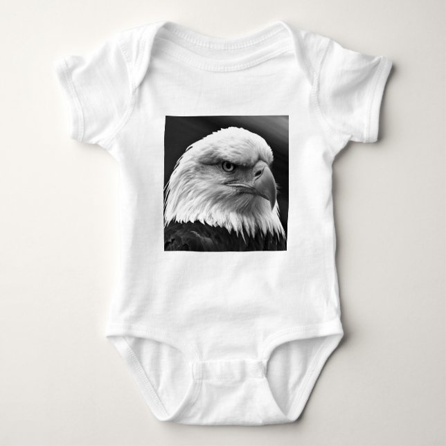 Body Para Bebê Bald Eagle (Frente)