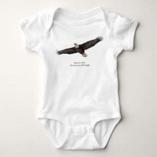 Body Para Bebê Bald Eagle Soaring