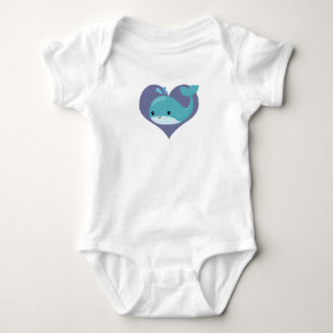 Body Para Bebê Baleia bonita!