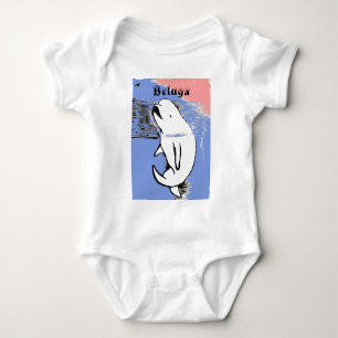 Body Para Bebê Baleia da beluga
