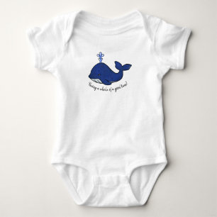 Body Para Bebê Baleia KiniArt