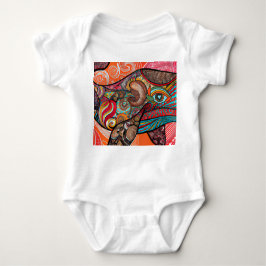 Body Para Bebê Baleia Uau