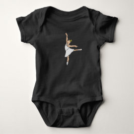 Body Para Bebê Ballerina Balé Dancer