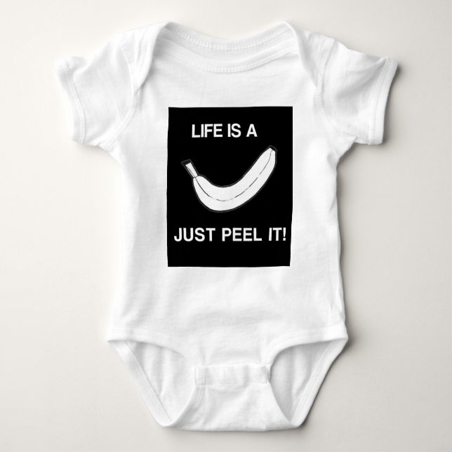 Body Para Bebê Banana (Frente)