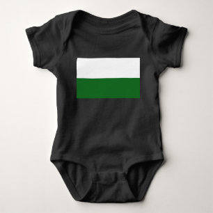 Body Para Bebê Bandeira da Saxónia (Estado alemão)