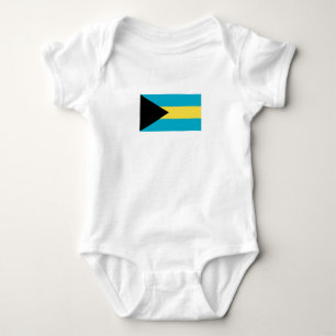 Body Para Bebê Bandeira das Bahamas