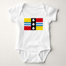 Bandeira de Bedfordshire Baby Bodycase
