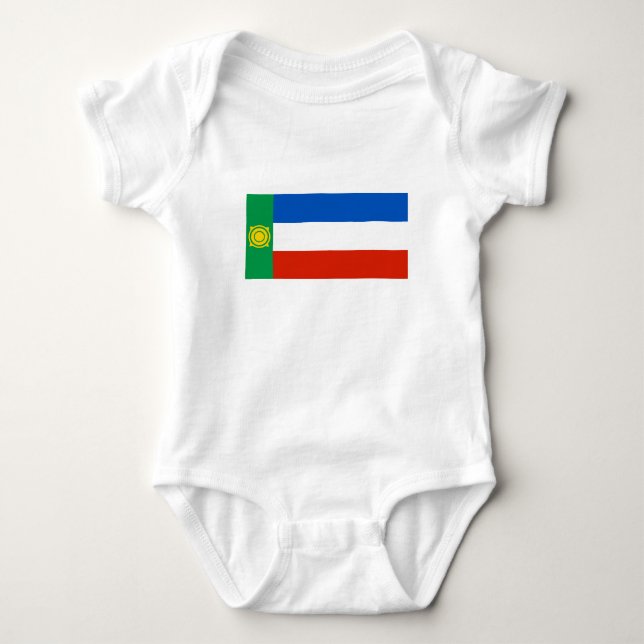 Body Para Bebê Bandeira de Cacássia (Frente)