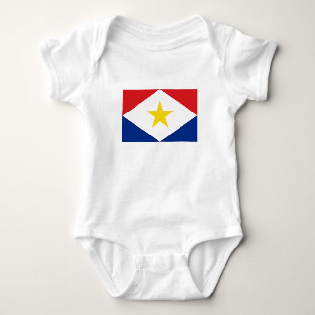 Body Para Bebê Bandeira de Saba (Frente)