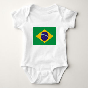 Body Para Bebê Bandeira do Brasil