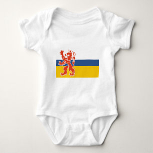 Body Para Bebê Bandeira do Dutch Limburgo