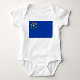 Body Para Bebê Bandeira do Estado de Nevada
