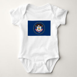 Body Para Bebê Bandeira do Estado de Utah