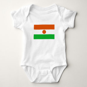 Body Para Bebê Bandeira do Níger