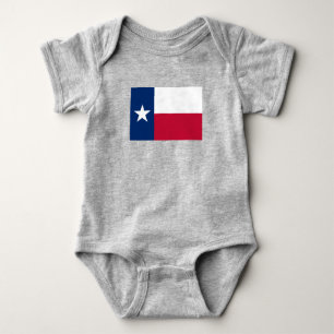 Body Para Bebê Bandeira do Texas