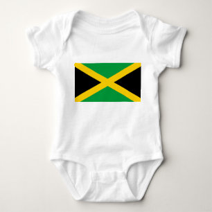 Body Para Bebê Bandeira jamaicana