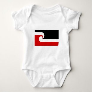 Body Para Bebê Bandeira Maori