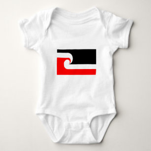 Body Para Bebê Bandeira maori