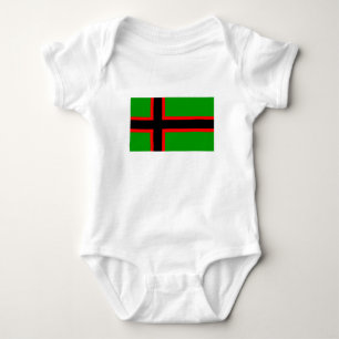 Body Para Bebê Bandeira Nacional da Carélia