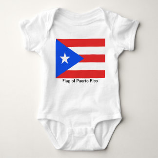 Body Para Bebê Bandeira Porto Rico
