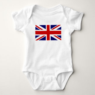 Body Para Bebê Bandeira Union Jack do Reino Unido