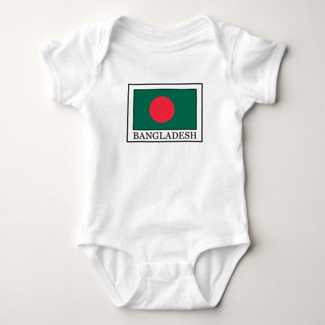 Body Para Bebê Bangladesh (Frente)