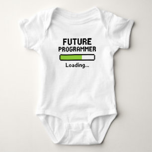 Body Para Bebê Bar Futuro de Carregamento de Pixel do Programador