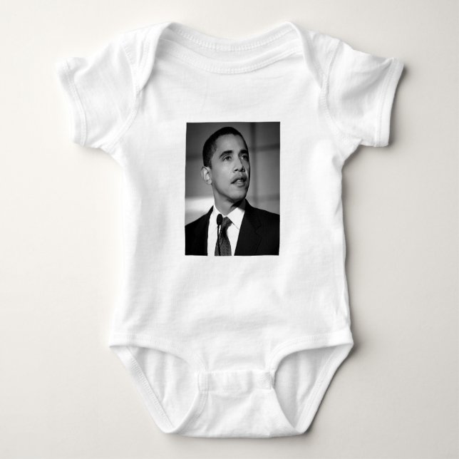 Body Para Bebê Barack Obama (Frente)