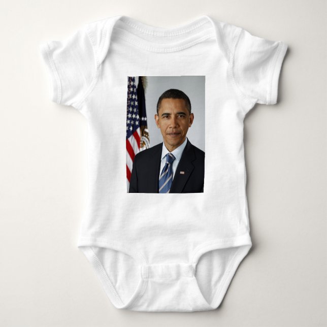 Body Para Bebê Barack Obama (Frente)